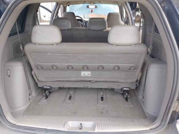 2001 Dodge Caravan 3-speed IV, синий, 245000 рублей - вид 7