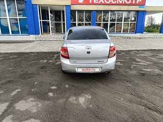 2013 Lada (ВАЗ) Granta I, серебристый, 365000 рублей, вид 5