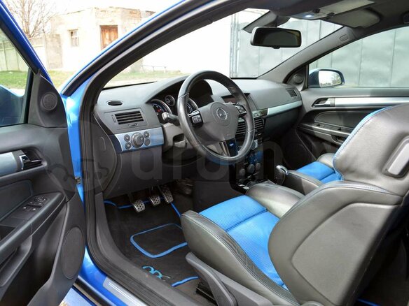 2009 Opel Astra OPC H, синий