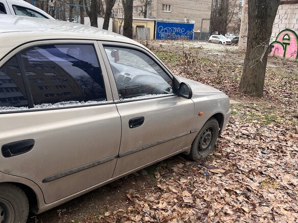 2008 Hyundai Accent ТагАЗ II, бежевый, 537000 рублей - вид 2