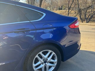 2015 Ford Fusion (North America) II, синий, 900000 рублей, вид 4