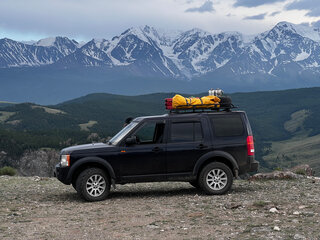 2007 Land Rover Discovery III, синий, 1350000 рублей, вид 3