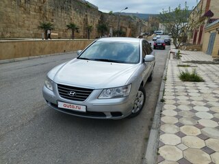 2009 Hyundai Sonata V (NF), серебристый, 730000 рублей, вид 3