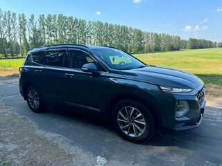 2019 Hyundai Santa Fe IV, серый, 2900000 рублей, вид 2