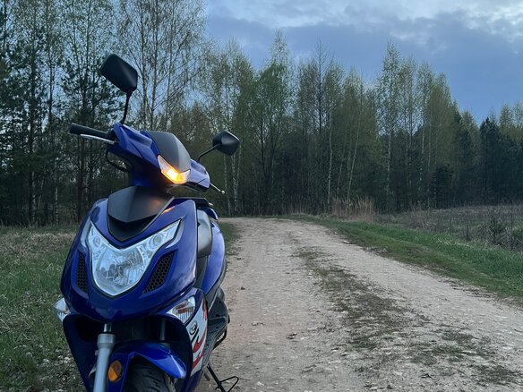 2017 Motoland JOG, синий, 45000 рублей - вид 2