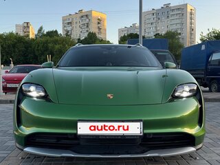 2021 Porsche Taycan 4S Cross Turismo I, зелёный, 9300000 рублей, вид 5