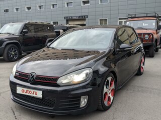 2010 Volkswagen Golf GTI VI, чёрный, 1100000 рублей, вид 1