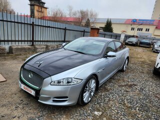 2011 Jaguar XJ Long IV (X351), серебристый, 3200000 рублей, вид 4