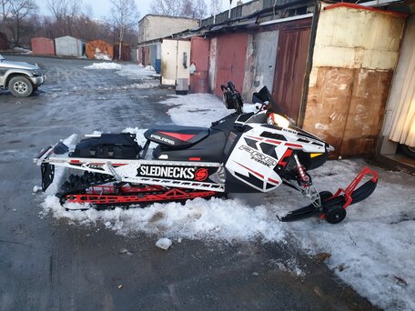 2015 Polaris 600 PRO-RMK, белый, 810000 рублей, вид 5