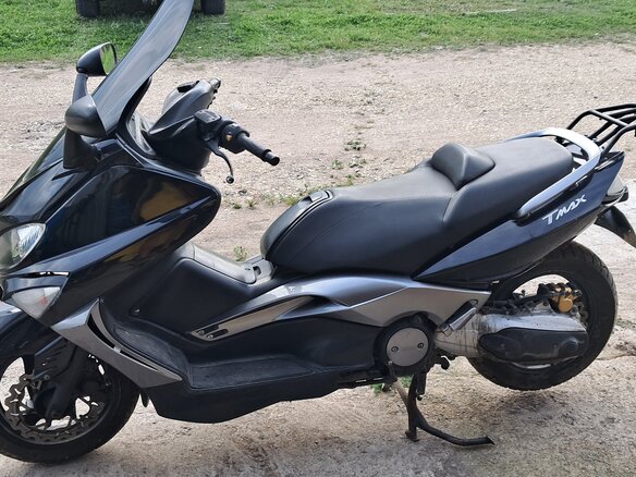 2002 Yamaha TMAX, серый, 250000 рублей - вид 16