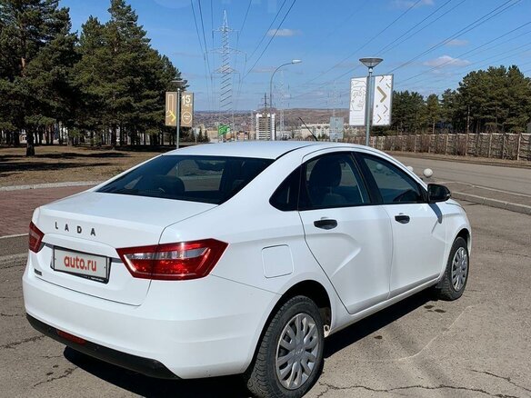 2020 Lada (ВАЗ) Vesta I, белый, 990000 рублей - вид 5
