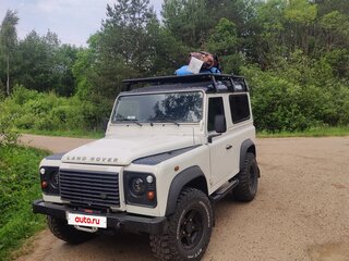 2008 Land Rover Defender 90 I Рестайлинг, белый, 3000000 рублей, вид 3