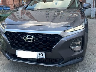 2018 Hyundai Santa Fe IV, серый, 3100000 рублей, вид 1