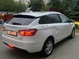 2018 Lada (ВАЗ) Vesta SW I, белый, 1150000 рублей, вид 4