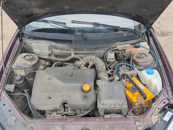 2013 Lada (ВАЗ) Priora I, пурпурный, 330000 рублей - вид 12