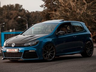 2012 Volkswagen Golf R VI, синий, 1900000 рублей, вид 2