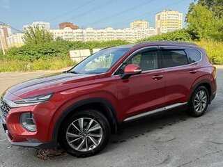 2019 Hyundai Santa Fe IV, пурпурный, 3200000 рублей, вид 3