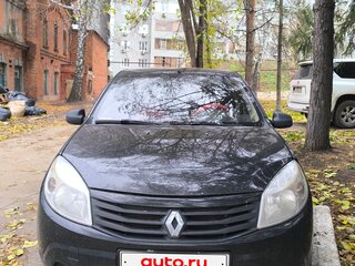 2011 Renault Sandero I, чёрный, 420000 рублей, вид 1