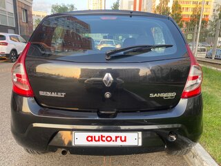2013 Renault Sandero I, чёрный, 490000 рублей, вид 4