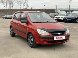2008 Hyundai Getz I Рестайлинг, красный, 600000 рублей, вид 3