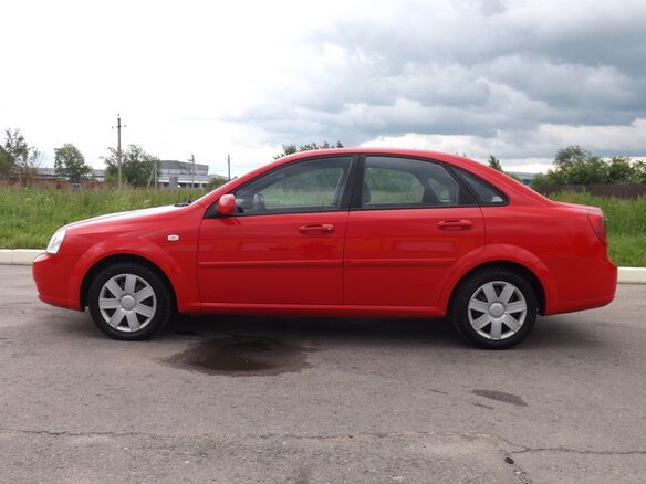 2009 Chevrolet Lacetti I, красный - вид 1