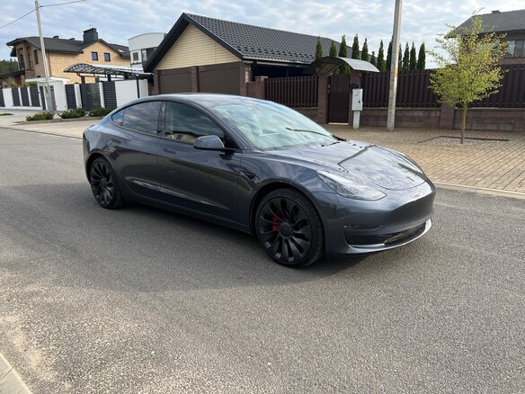 2023 Tesla Model 3 Performance I, серый, 3750000 рублей - вид 1