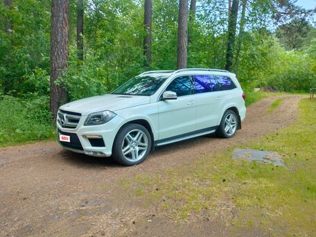 2013 Mercedes-Benz GL-Класс 350 II (X166), белый, 2750000 рублей, вид 2