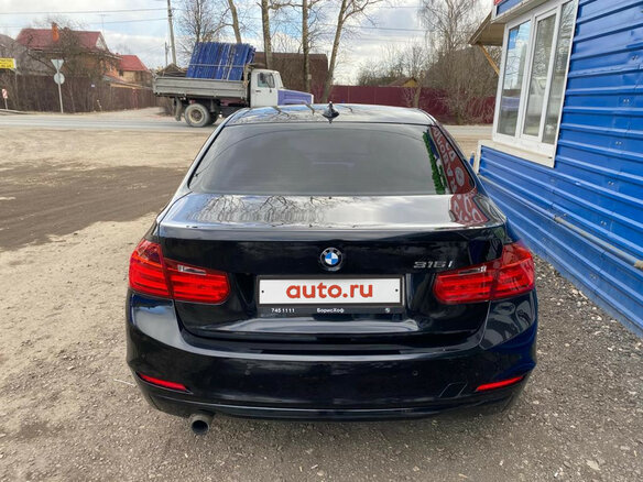2013 BMW 3 серии 316i VI (F3x), чёрный - вид 5