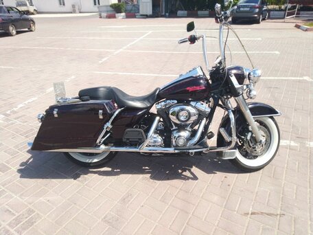 2007 Harley-Davidson Road King, чёрный, 850000 рублей, вид 5