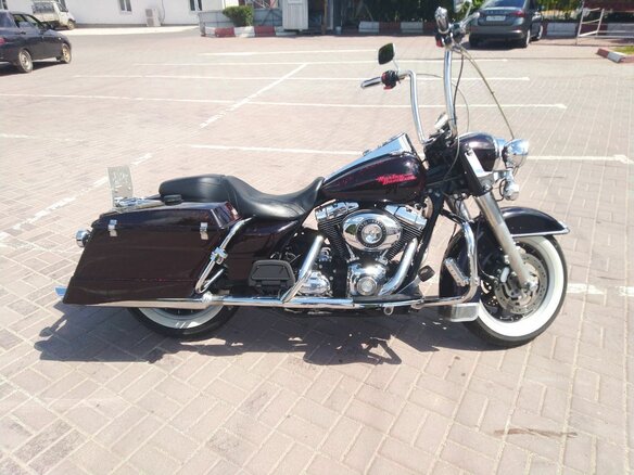 2007 Harley-Davidson Road King, чёрный, 850000 рублей - вид 4