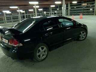 2008 Honda Civic VIII, чёрный, 780000 рублей, вид 4