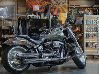 2021 Harley-Davidson Fat Boy, зелёный, 2950000 рублей, вид 5