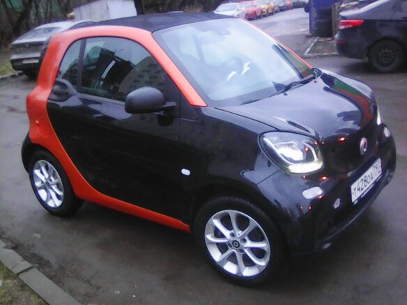 2018 Smart Fortwo III, чёрный, 1150000 рублей - вид 24