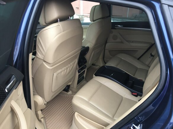 2008 BMW X6 50i 6-speed I (E71), синий, 1150000 рублей - вид 5