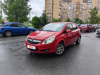 2008 Opel Corsa D, красный, 355555 рублей, вид 2