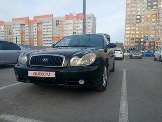 2006 Hyundai Sonata ТагАЗ IV (EF) Рестайлинг, чёрный, 700000 рублей, вид 3