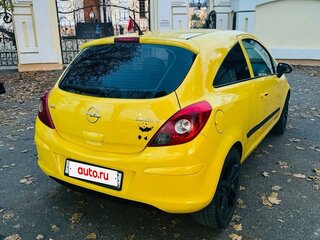 2007 Opel Corsa D, жёлтый, 450000 рублей, вид 4