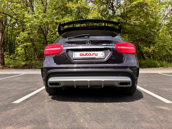 2014 Mercedes-Benz GLA AMG 45 AMG I (X156), фиолетовый, 2500000 рублей - вид 13