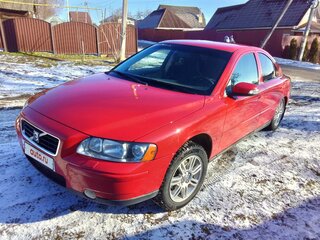 2008 Volvo S60 I Рестайлинг, красный, 1300000 рублей, вид 1
