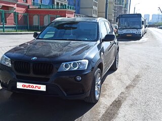 2012 BMW X3 28i xDrive II (F25), чёрный, 2109000 рублей, вид 2