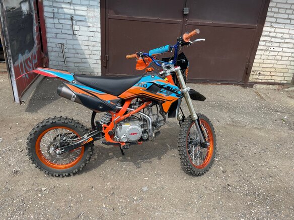 2023 Kayo Evolution YX140EM, оранжевый, 94999 рублей