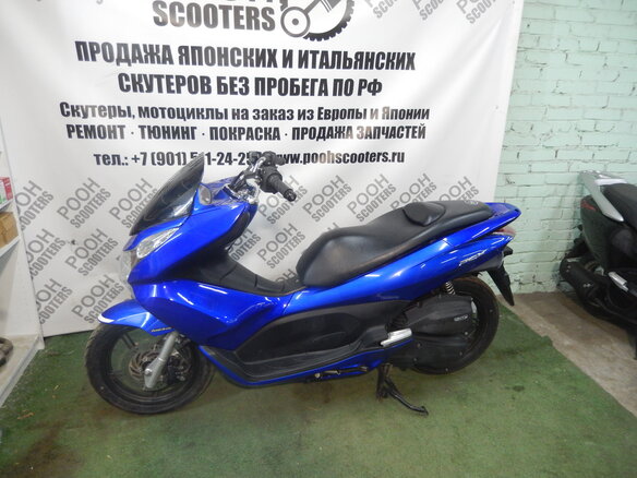 2012 Honda PCX 125, синий - вид 12