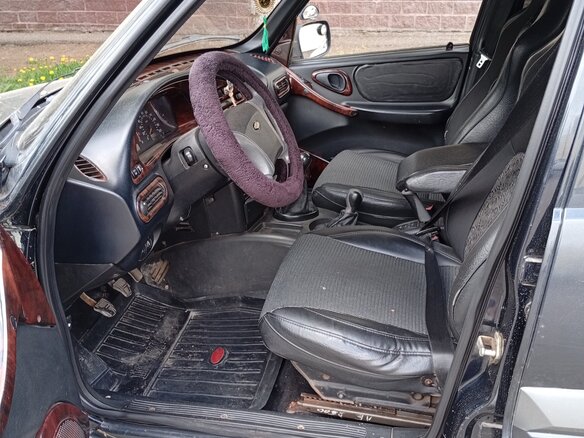 2007 Chevrolet Niva I, чёрный, 299990 рублей - вид 7