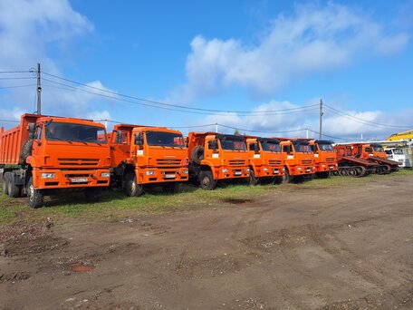 2017 КамАЗ 65224, оранжевый, 4500000 рублей, вид 4