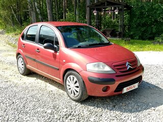 2006 Citroen C3 I Рестайлинг, красный, 269999 рублей, вид 3