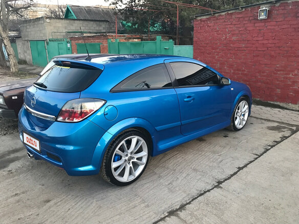 2007 Opel Astra OPC H, синий - вид 8