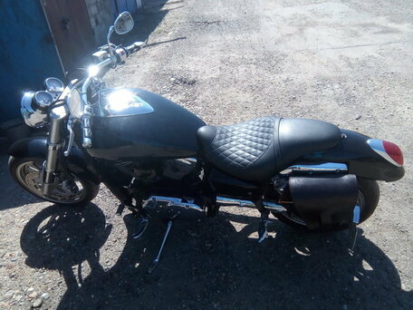 2005 Kawasaki VN1600 Vulcan, чёрный, 650000 рублей, вид 1