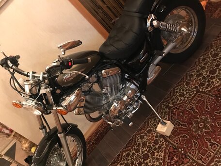 2003 Yamaha XV535 Virago, чёрный, 2000000 рублей, вид 1
