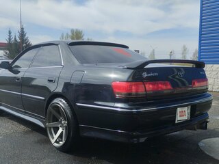 1996 Toyota Mark II VIII (X100), чёрный, 1050000 рублей, вид 1