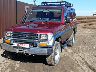 1990 Toyota Land Cruiser Prado 70 Series, пурпурный, 1250000 рублей, вид 3